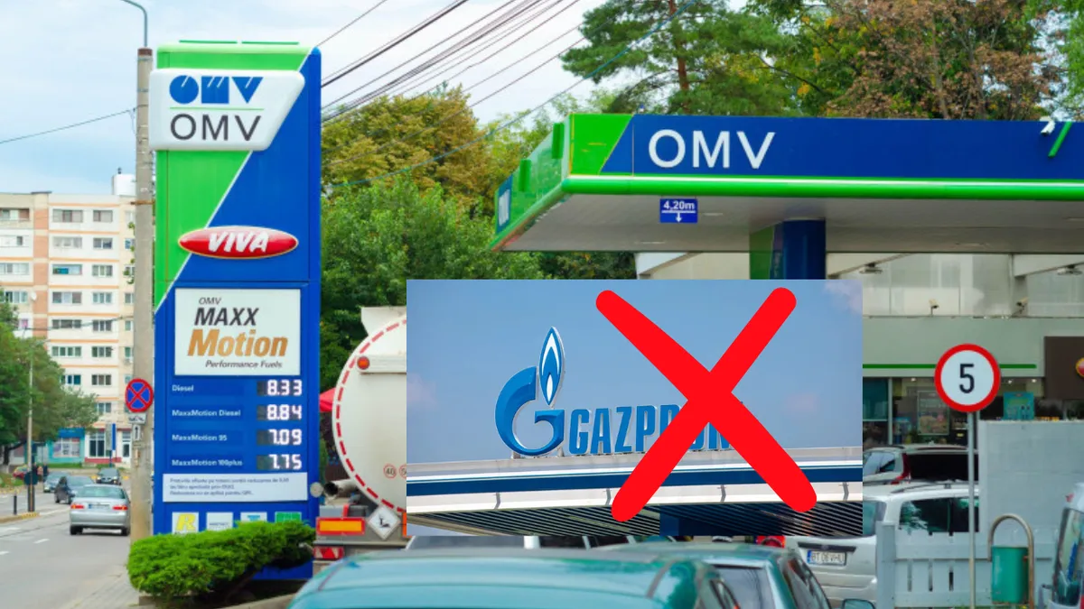 OMV taie legăturile cu Gazprom și renunță la gazele rusești!