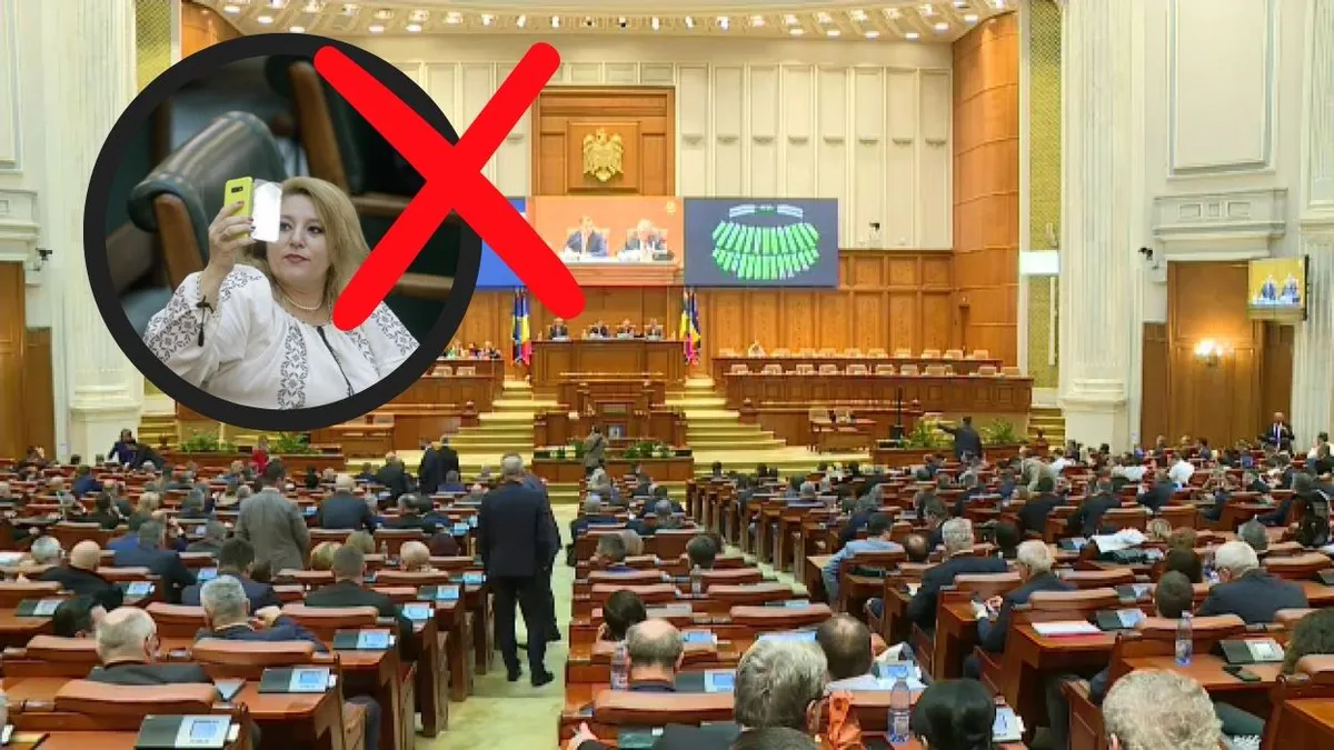 Scandal în Parlament! Bannerele au fost interzise în ședințe, cu amenințarea reducerii indemnizațiilor cu 50%