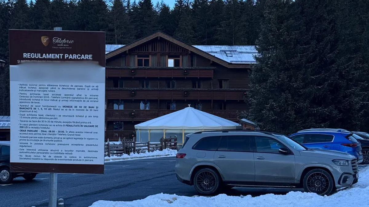 Cea mai scumpă parcare din Poiana Brasov. Tarifele care dau fiori turiștilor!