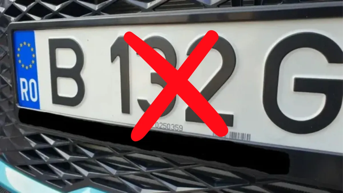 Lovitură pentru șoferi! Numerele de înmatriculare interzise în România. Care sunt combinațiile interzise și ce riscă cei care le folosesc