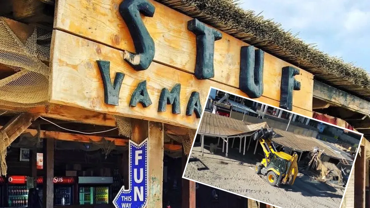 De ce terasa Stuf din Vama Veche a fost pusă la pământ. Beach-barul legendar a scris istorie în Vamă timp de un sfert de secol