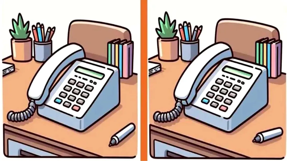 Testul prin care îți poți măsura IQ-ul. Poți observa diferențele dintre cele două fotografii?