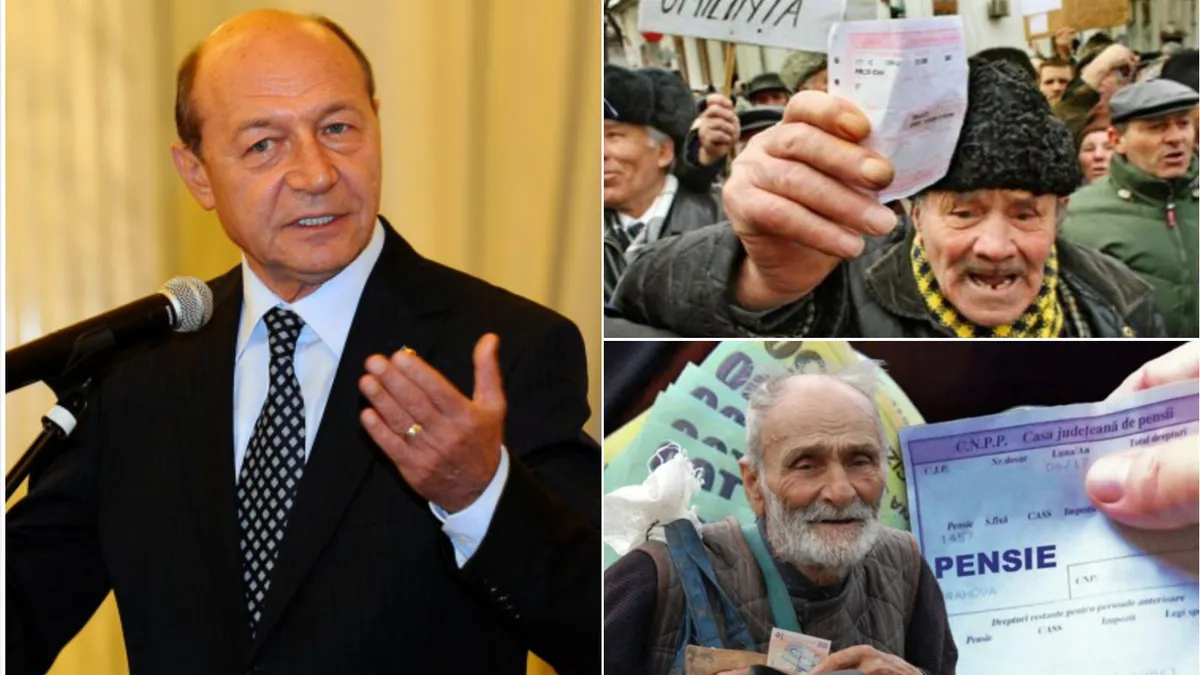 Traian Băsescu face anunțul care va zgudui România chiar de 1 decembrie! „Românii ar putea rămâne fără pensii”