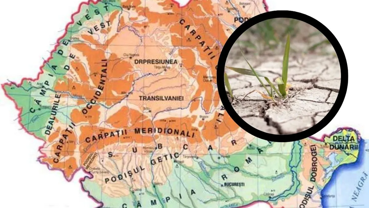 Singurele zone din România neatinse de secetă, inundații și caniculă!
