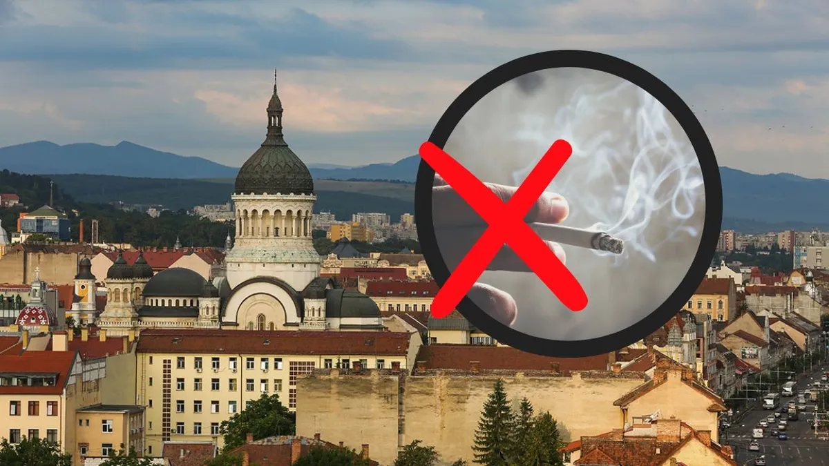 Cluj-Napoca revoluționează țara. Primul oraș care ar putea interzice complet fumatul în spațiile publice