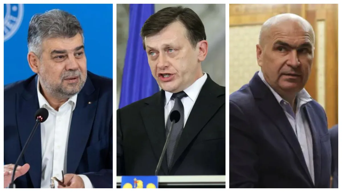 Coaliția a hotărât data alegerilor prezidențiale: 4 mai, respectiv 18 mai 2025. Crin Antonescu rămâne candidatul comun