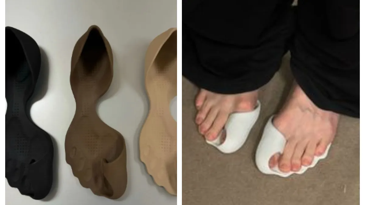 După brățările din bandă adezivă şi poşetele de rafie, Balenciaga lansează pantofii ”zero”. Acoperă doar talpa și degetul mare de la picior și costă o avere