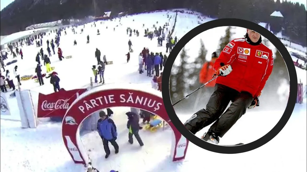 Scandal pe pârtie: Turist lovit cu schiurile la coada de la telegondola din Poiana Brașov