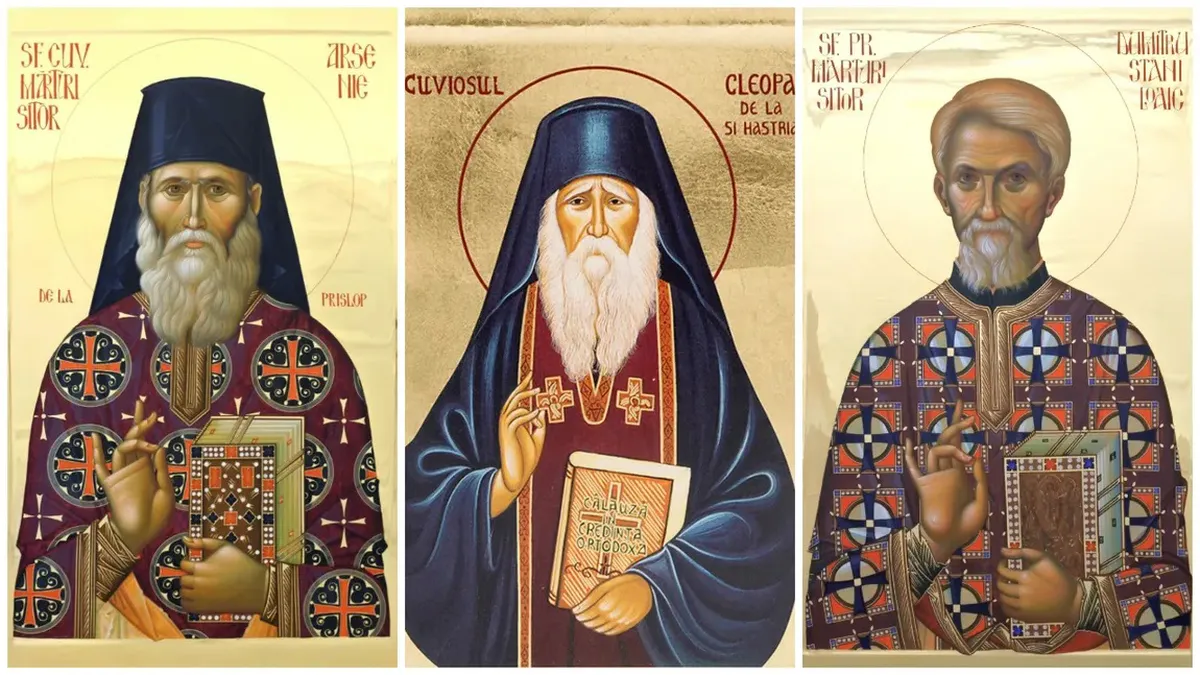 Sfinții Trei Ierarhi, sărbătoare cu cruce roșie. 16 noi sfinți, între care şi Arsenie Boca, se vor regăsi în calendarul ortodox începând de săptămâna viitoare