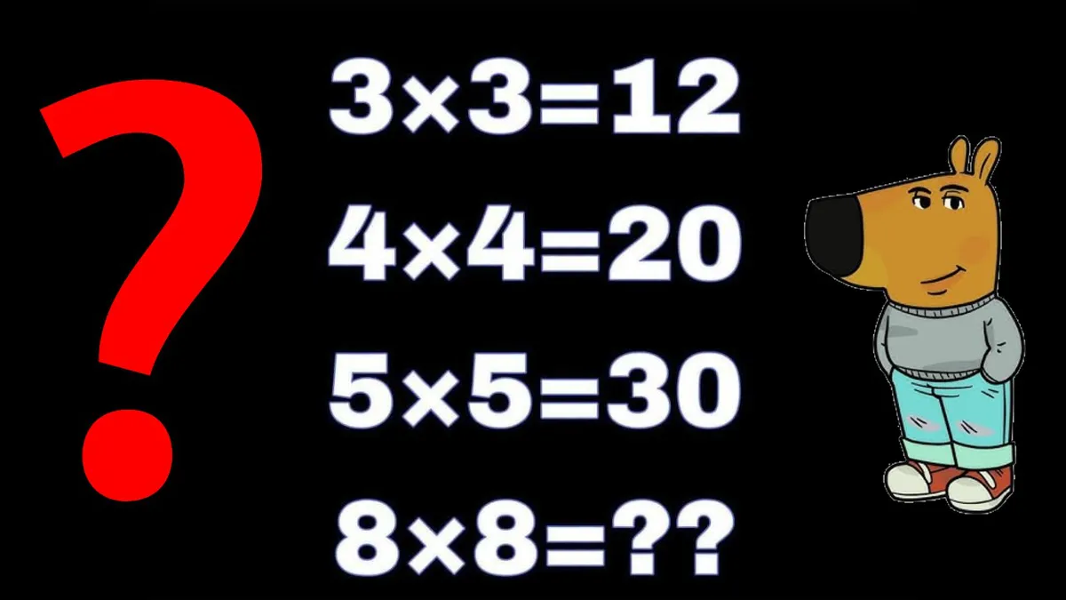 Test IQ pentru românii cu o minte puternic dezvoltată. Rezolvă puzzle-ul matematic din imagine în doar 5 secunde