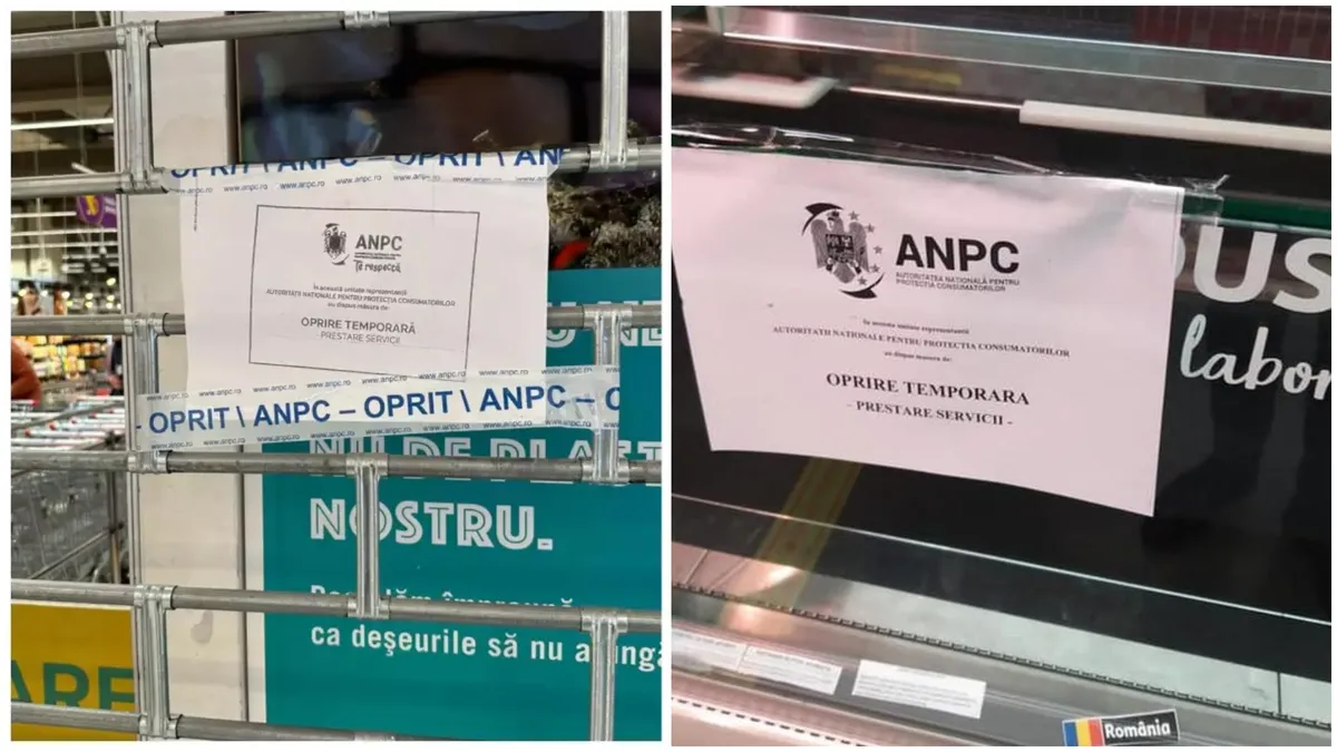 ANPC a închis 45 de restaurante și fast-food-uri din Mall Băneasa. Hipermarket-ul Carrefour, închis și el din cauza neregulilor descoperite