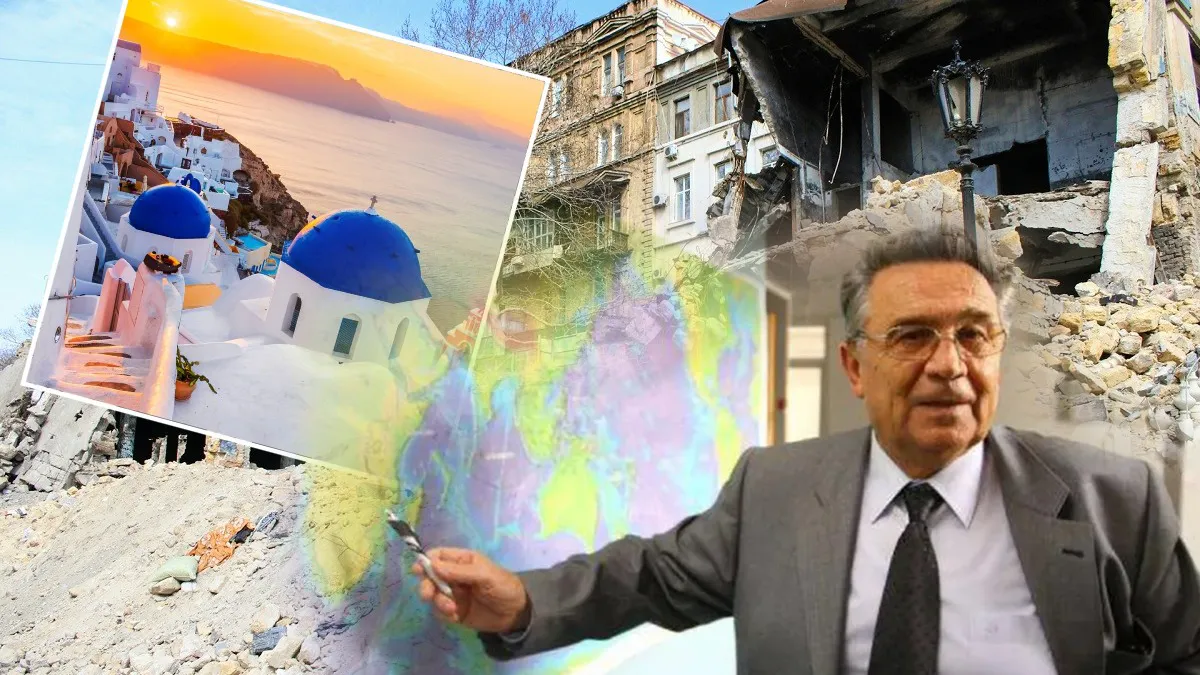 Unda seismică din Santorini ar putea să ajungă în România? Seismologul Gheorghe Mărmureanu: Singura noastră grijă să fie Vrancea! De aici au pornit cutremurele puternice