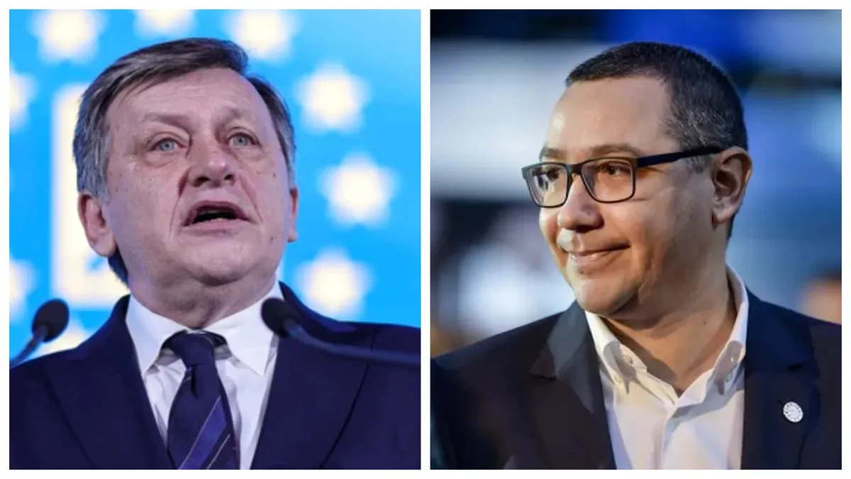 Ponta îl desființează pe Antonescu: Tu ce-ai făcut, Crin, în afară să vorbești, până la 65 de ani?