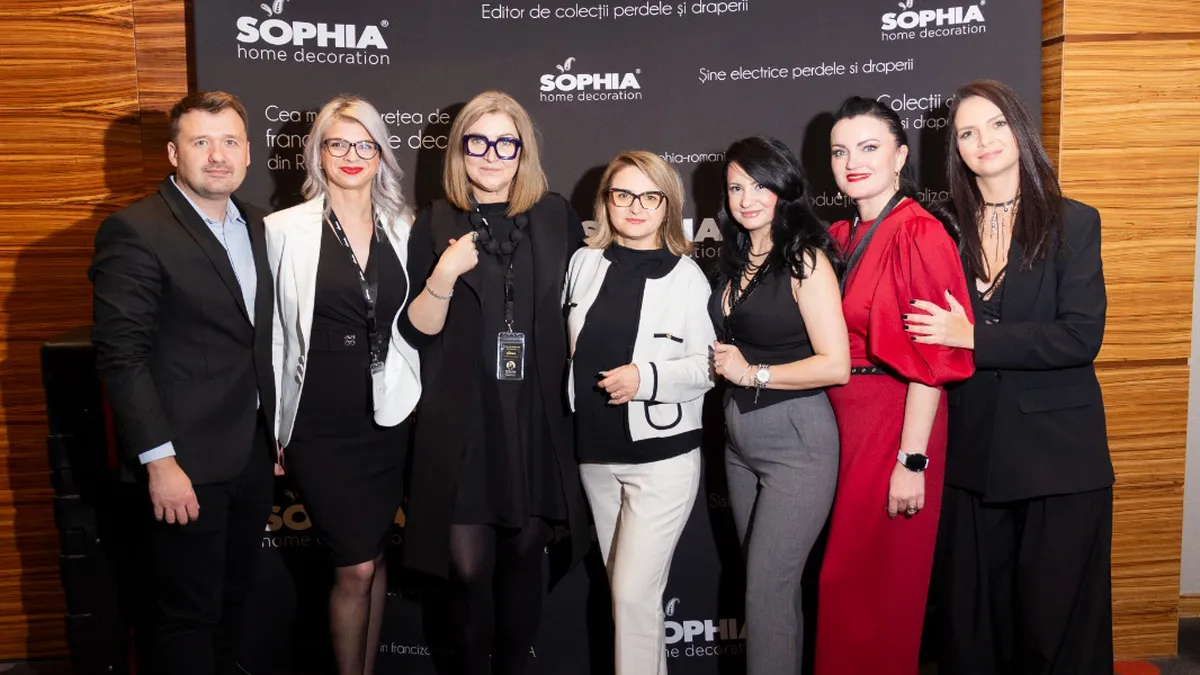 Rețeaua de francize Sophia vizează extinderea rețelei la 100 de francize prin diaspora, până în  2026 și lansează un configurator inovator