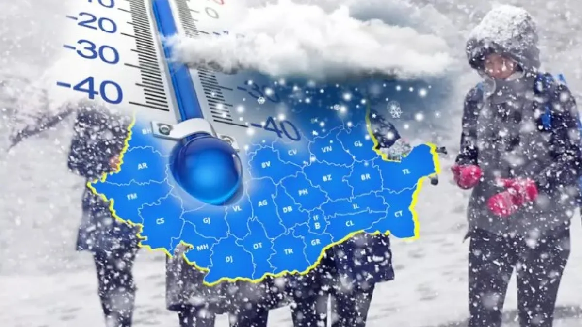 Accuweather a actualizat prognoza meteo. Iarnă cruntă în Bucureşti în perioada 14-28 februarie 2025, va ninge fără oprire