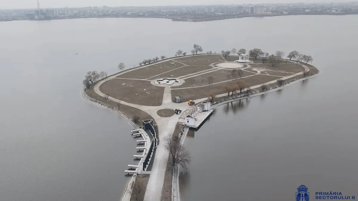 Insula parcului Lacului Morii va fi reamenajată. Se vor putea face plajă și activităţi culturale / Cum va arăta peste 15 luni