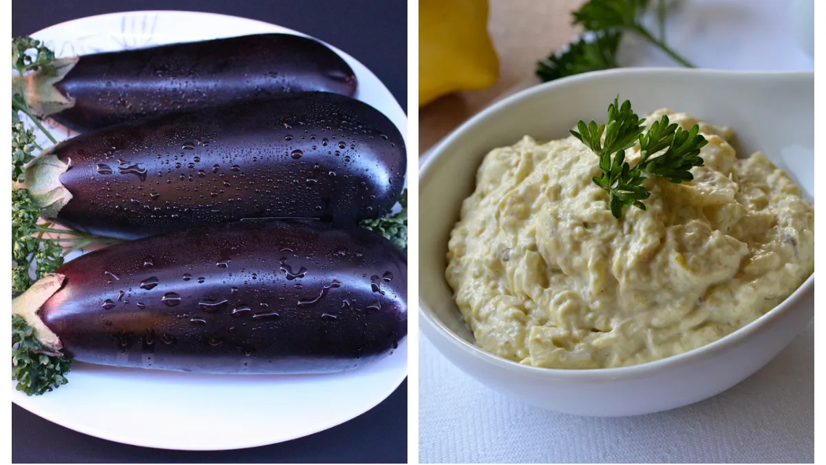 Cea mai bună salată de vinete fără ulei. Este ușoară, rapidă, hrănitoare și perfectă pentru zilele călduroase