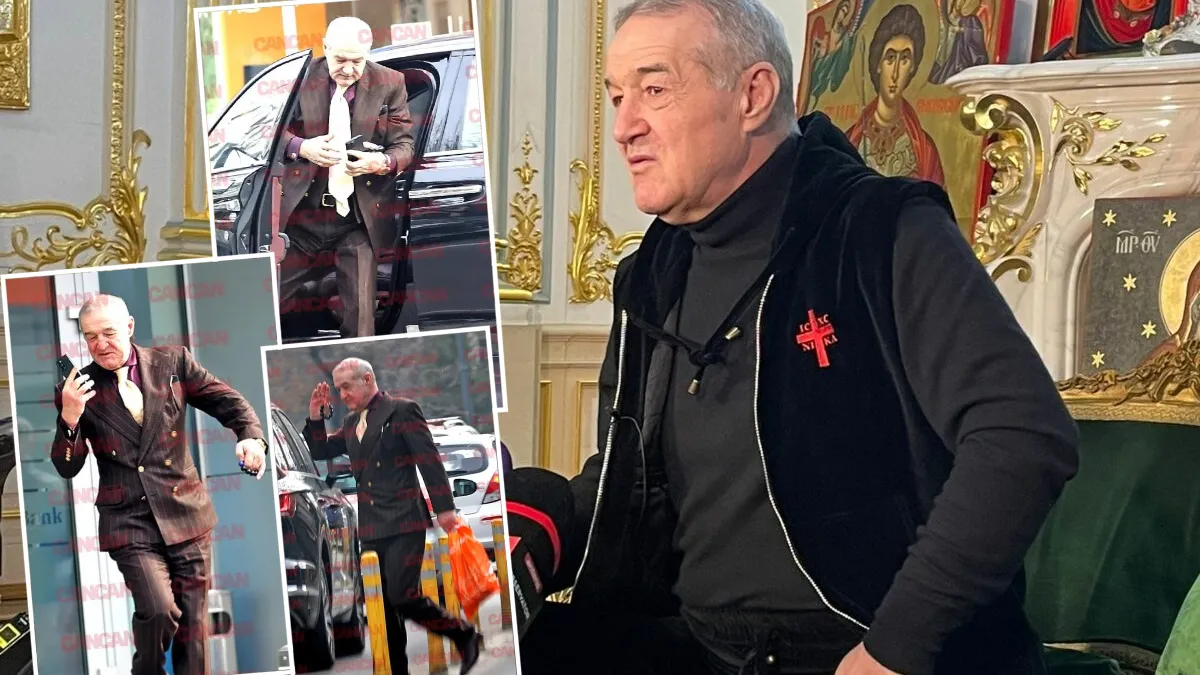 Gigi Becali, apariție la patru ace pe Dorobanți. Afaceristul și-a accesorizat ținuta cu un ceas de 60.000 de euro și cu nelipsitul șirag de mătănii