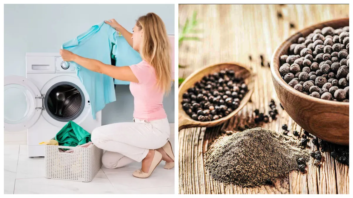 Secretul trucului cu piper negru. Cum să îți păstrezi hainele ca noi după spălat