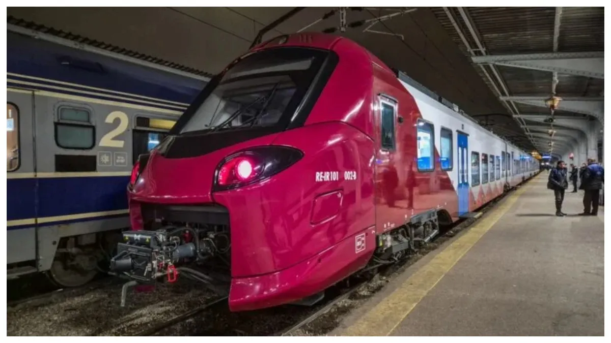 Noile trenuri electrice Alstom ale CFR Călători, retrase din circulație după ce au fost atacate cu pietre