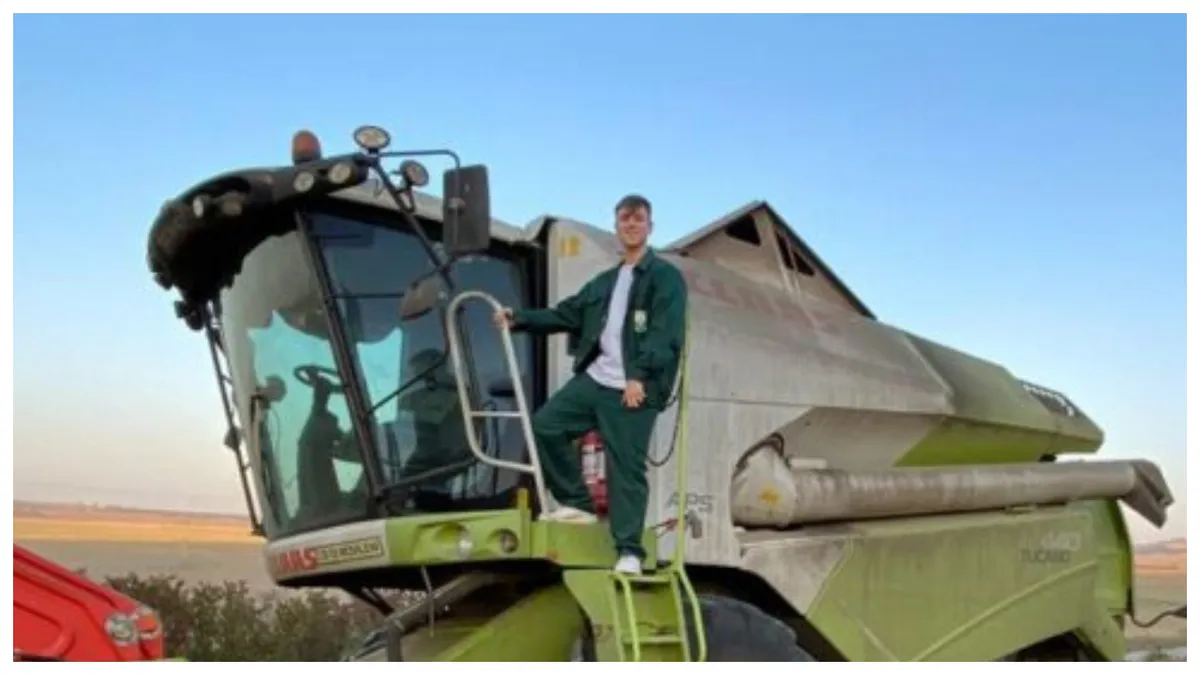 Povestea lui Codrin, tânărul de 22 de ani care coordonează o fermă cu 1.000 de hectare la Movileni