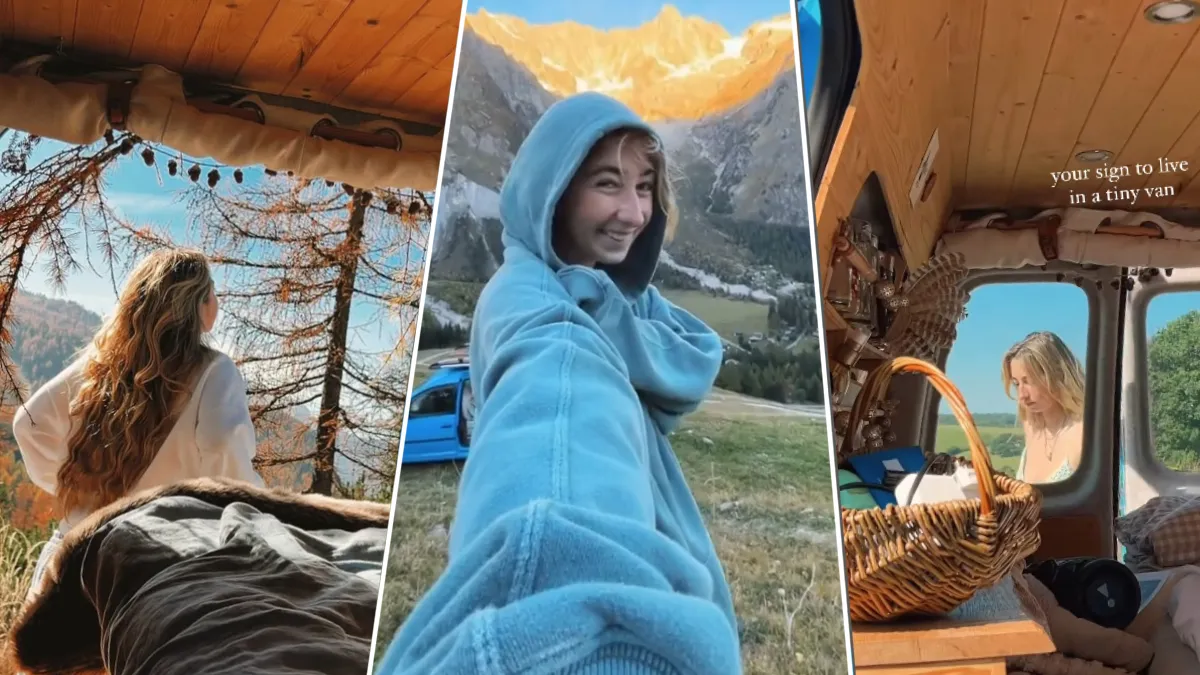 O tânără pasionată de călătorii și-a transformat furgoneta în locuință permanentă și străbate Europa în lung și-n lat
