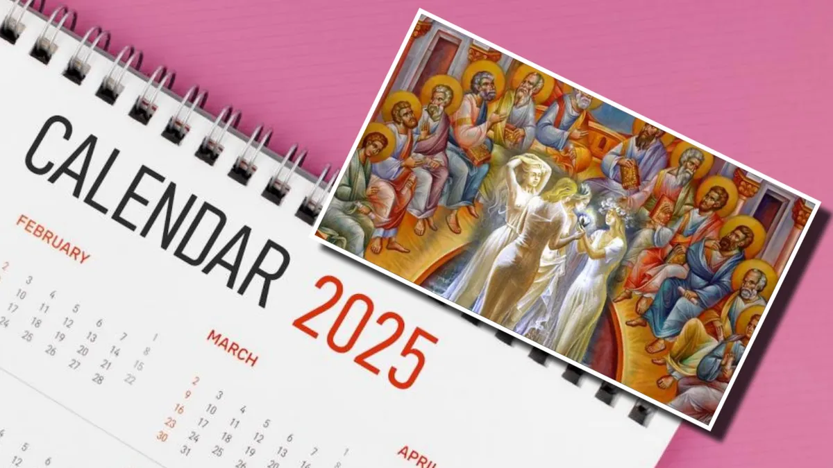 Calendar creștin-ortodox. Când pică Rusaliile în 2025. Românii au parte de o minivacanță de 3 zile