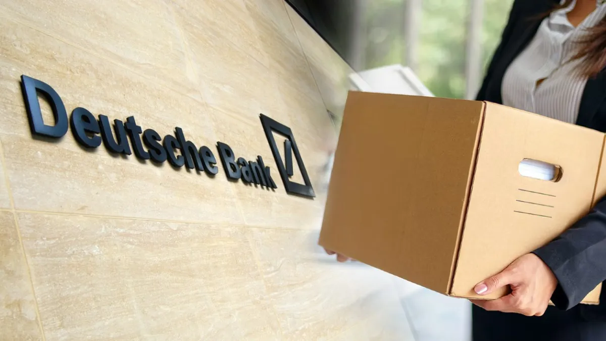 Deutsche Bank va concedia 2.000 de angajați! Instituția financiară va închide un număr mare de sucursale, ca urmare a procesului de restructurare