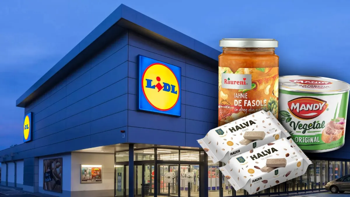Lidl vine cu reduceri de top la produsele de post. Oferta este valabilă până pe 23 martie 2025