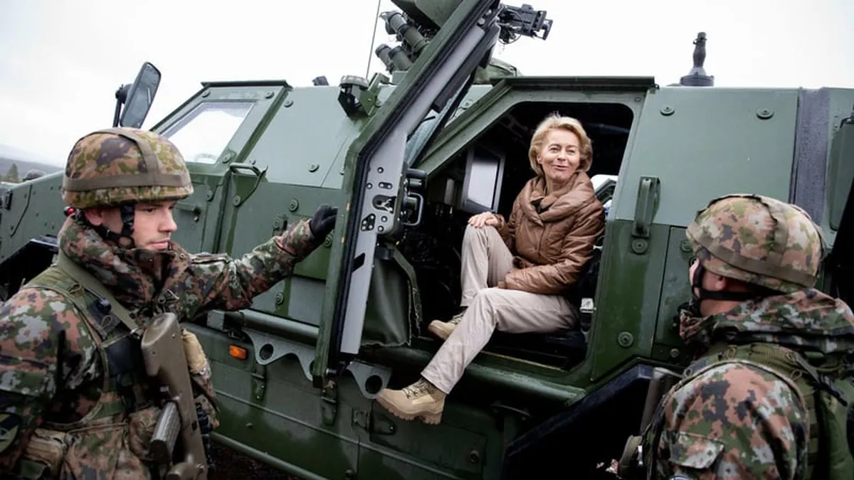 Ursula von der Leyen: Dacă Europa vrea să evite războiul, Europa trebuie să se pregătească pentru război