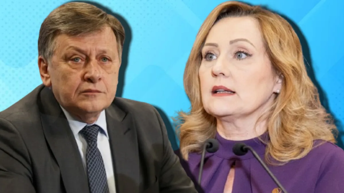 Crin Antonescu o ironizează pe Elena Lasconi, după ce l-a întrebat de ce nu s-a angajat: Puteam fi angajat la un cabinet parlamentar