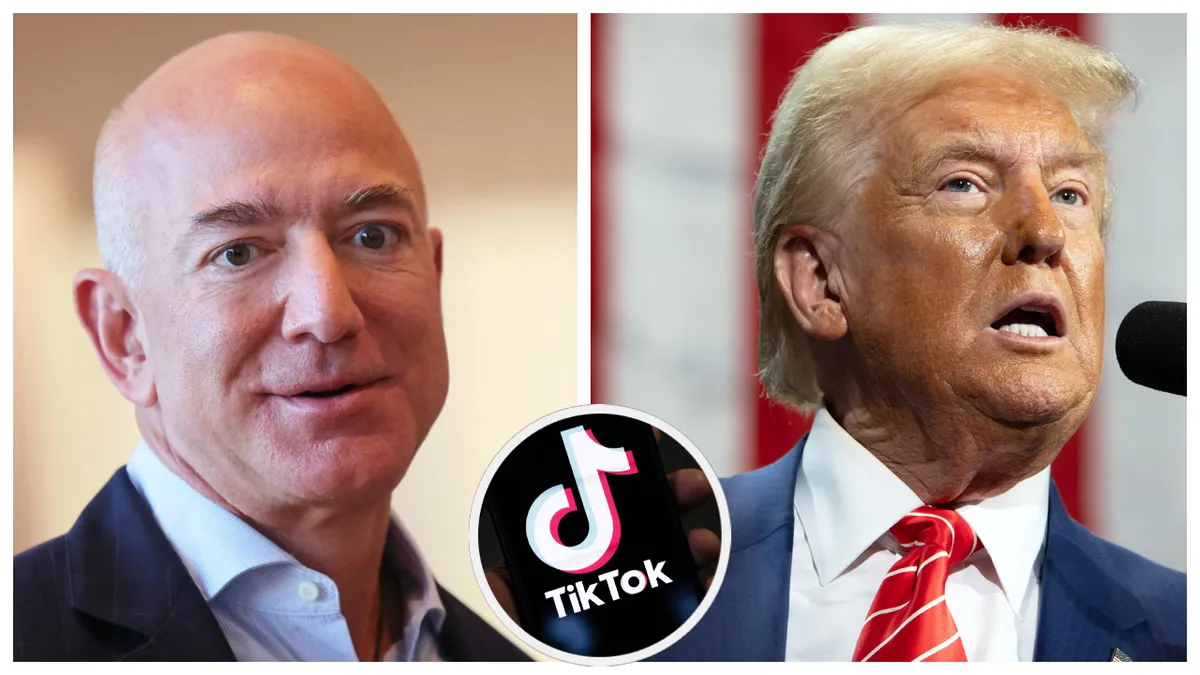 Jeff Bezos, proprietarul Amazon, vrea să cumpere TikTok. Trump îi forțează pe chinezi să vândă platforma unui miliardar apropiat lui