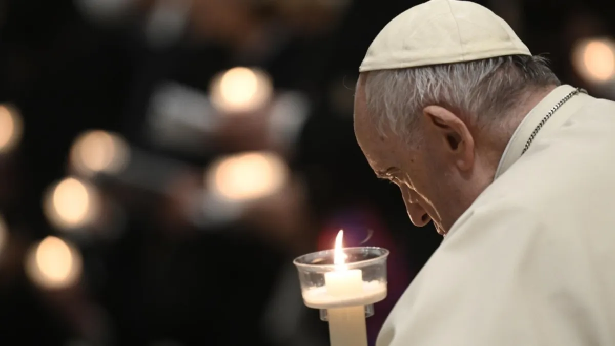 Întâlnire specială pentru Papa Francisc. Cui a spus ”vă mulțumesc”