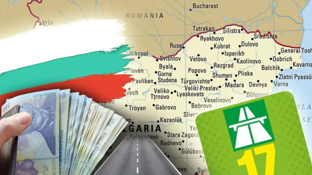Bulgaria majorează taxele de drum înainte de vacanţe! Cât costă acum vinieta pentru români