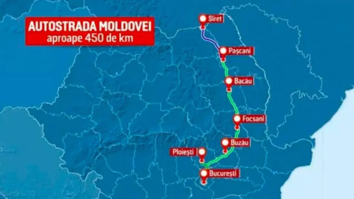 Visul unei autostrăzi, spulberat! Lovitură dură pentru Moldova: drumul spre Iași nu va fi gata mai devreme