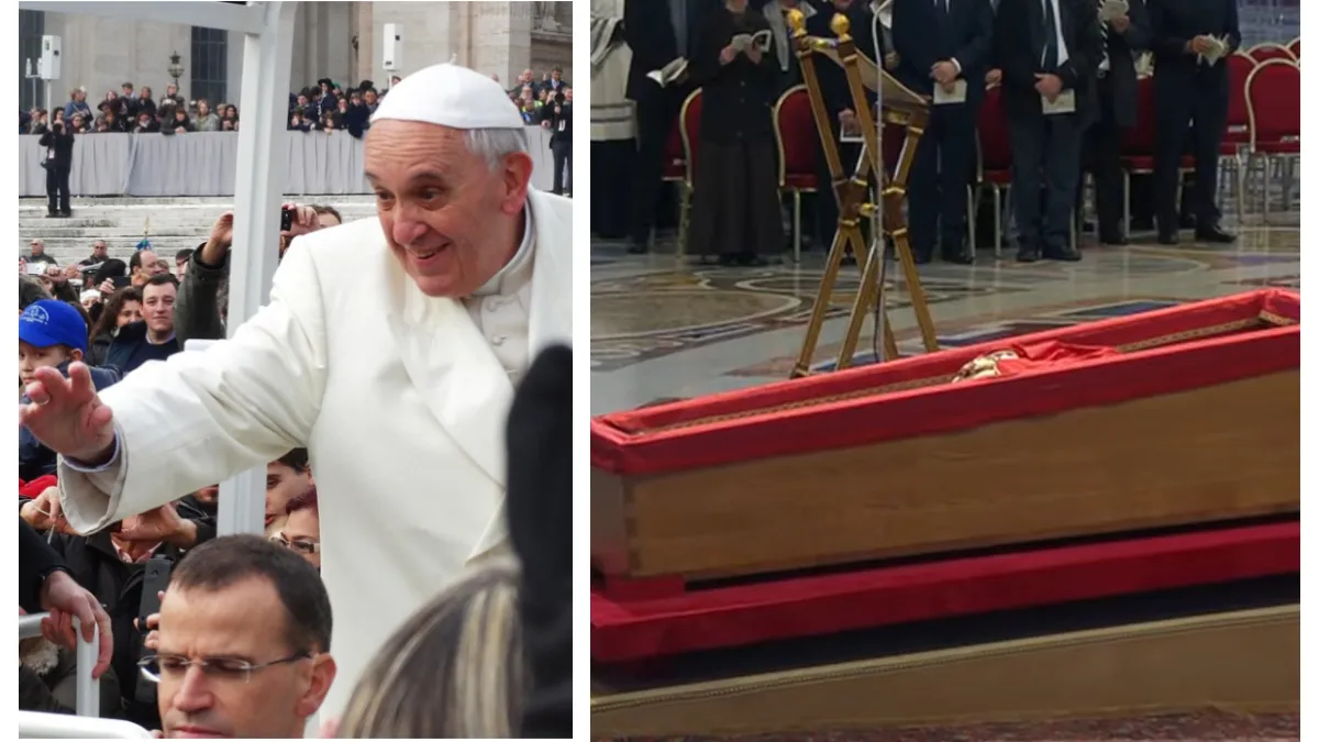 Cât costă înmormântarea Papei Francisc. Suma este de trei ori mai mică decât cea folosită pentru funeraliile Papei Ioan Paul al II-lea