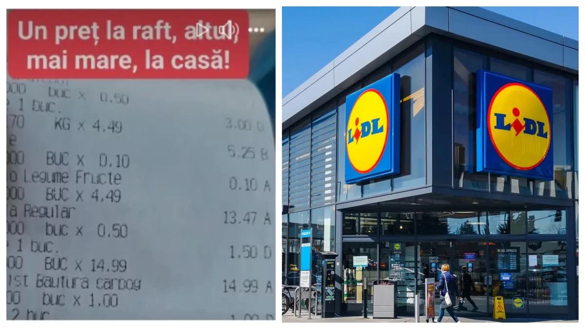 Schema descoperită la Lidl de un creator de conținut român. Cum a fost fentat de prețul de la raft. Era să fiu furat