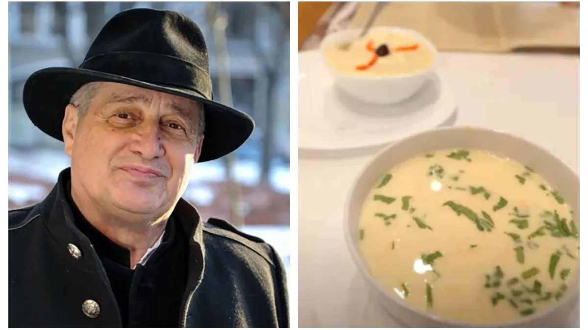 Cât costă o ciorbă în restaurantul lui Mircea Dinescu din Centrul Vechi