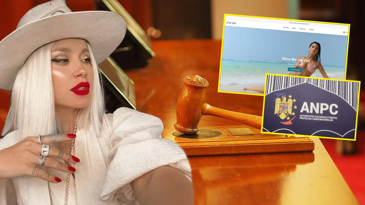 Alina Ceușan se judecă cu ANPC. Influencerița reclamă faptul că a fost amendată pe nedrept de instituția lui Piedone