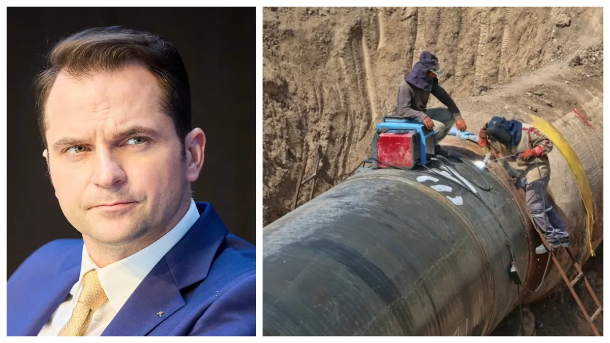 Sebastian Burduja: ”Gazoductul Tuzla - Podișor, care va prelua gazele din Marea Neagră, este aproape gata. Acces la gaze pentru circa 185.000 de români și 523 de instituții publice”