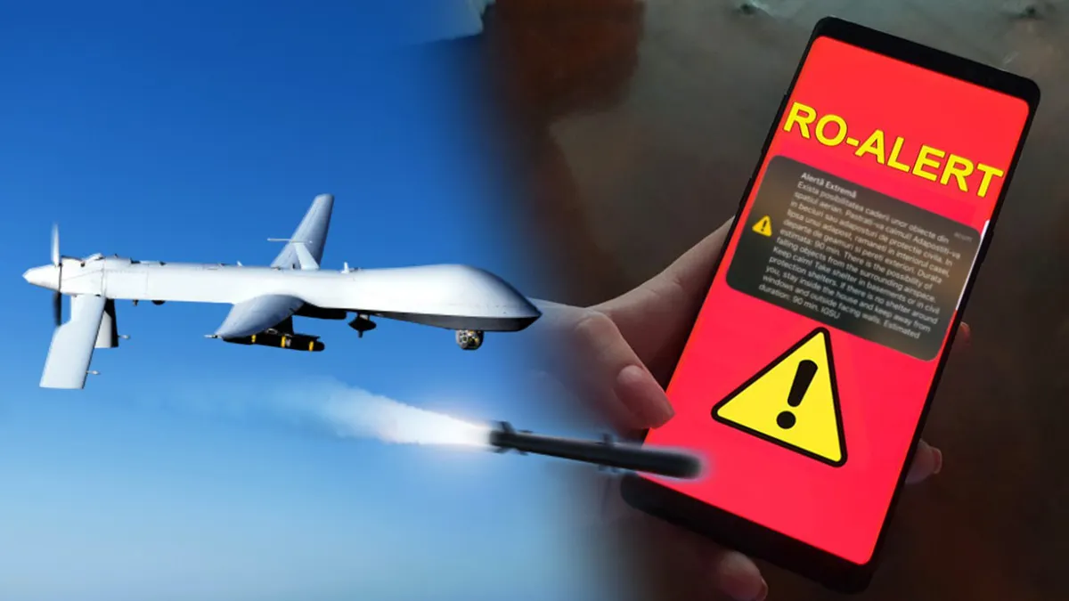 Războiul din Ucraina nu le dă pace românilor. Autoritățile au emis un mesaj RO-Alert, în noaptea de joi spre vineri, în județul Tulcea