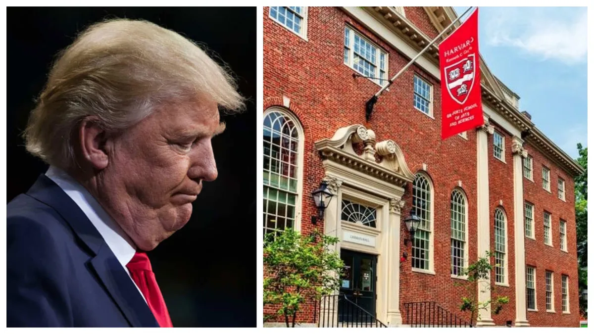 Trump continuă războiul cu Universitatea Harvard. ”Câţi nebuni radicalizaţi”