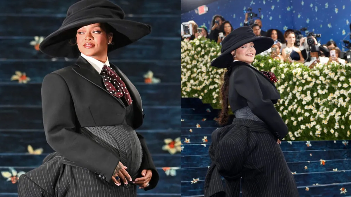Rihanna este însărcinată cu al 3-lea copil. Primele imagini cu burtica de gravidă a artistei