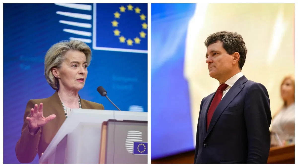 Șefa Comisiei Europene, Ursula von der Leyen, l-a sunat pe Nicușor Dan. Ce au discutat