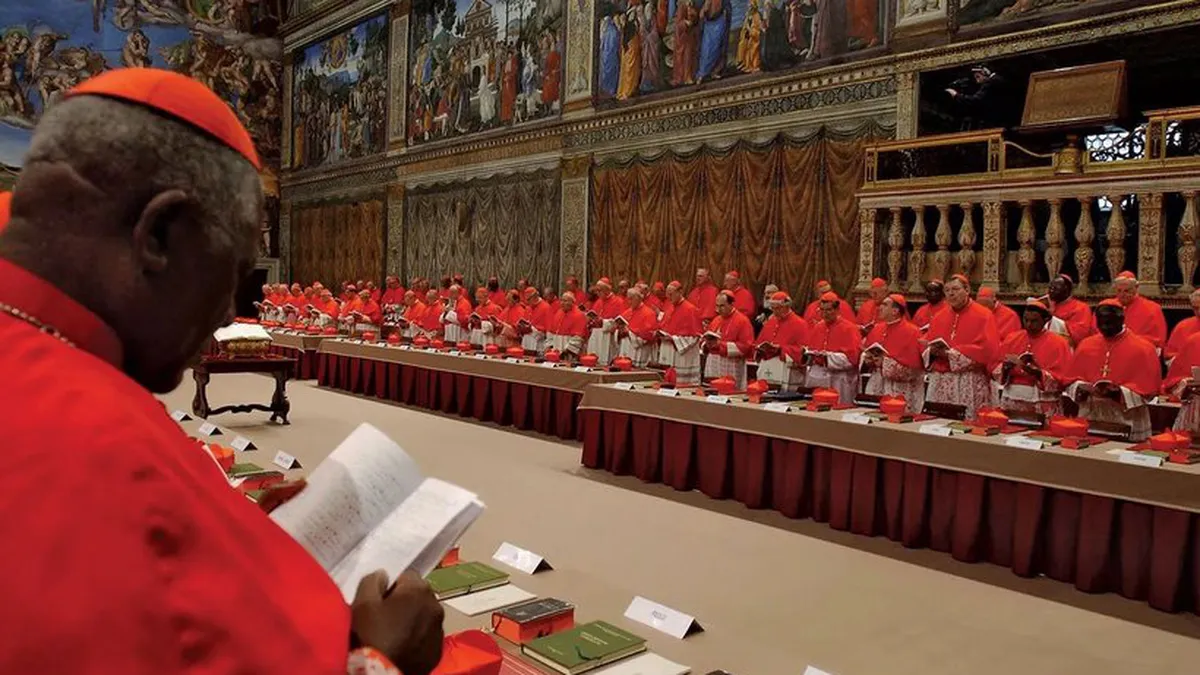 Momente istorice la Vatican. Cardinalii care vor alege noul papă se reunesc în Conclav