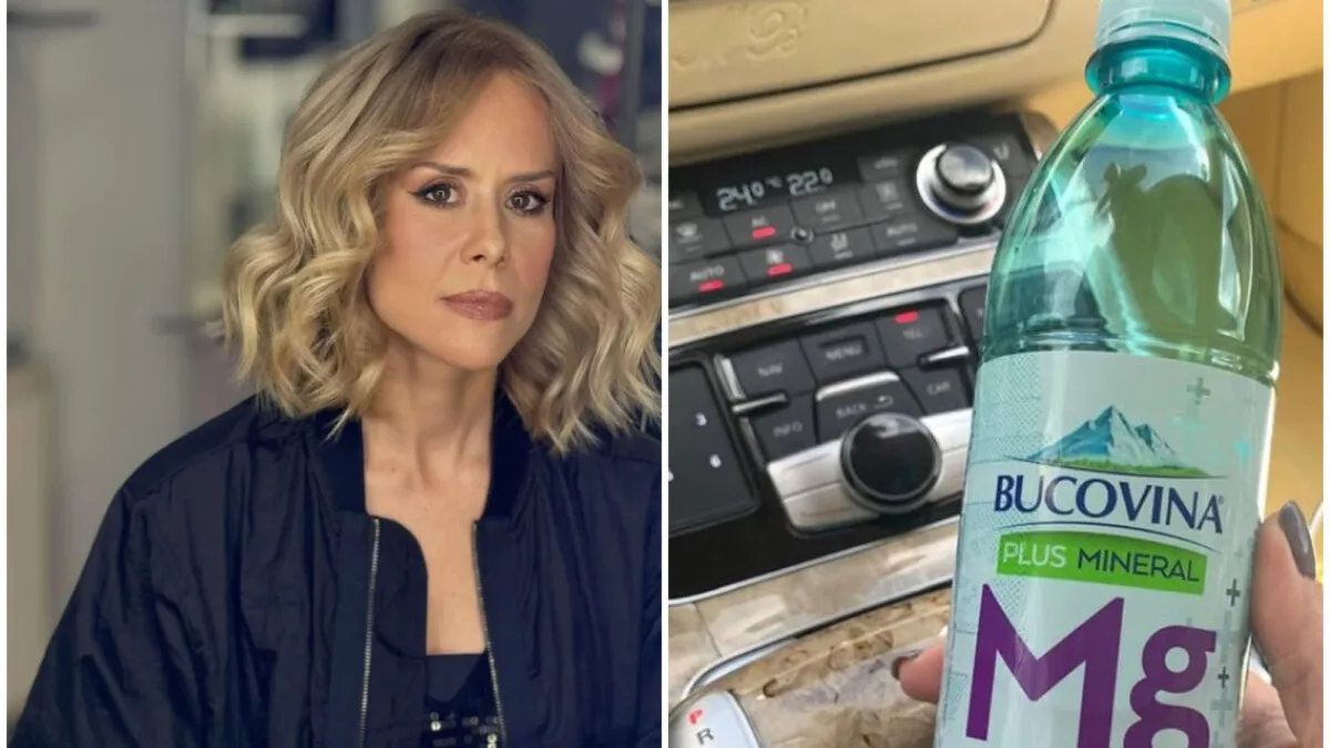 Apa aromată și fără calorii, recomandată de Mihaela Bilic: Are și magneziu, ceea ce este foarte bine