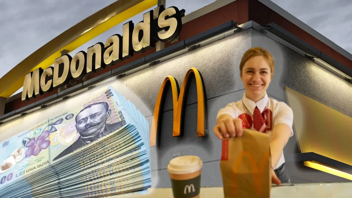Câți bani câștigă angajații de la McDonald’s. Unele salarii pot ajunge până la 5.000 de lei net