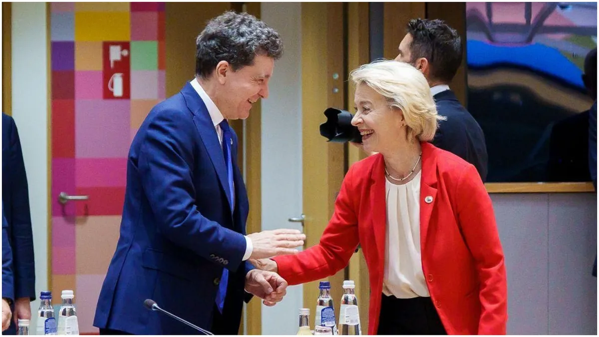 Ce a discutat Nicușor Dan cu Ursula von der Leyen: Două subiecte care ne preocupă