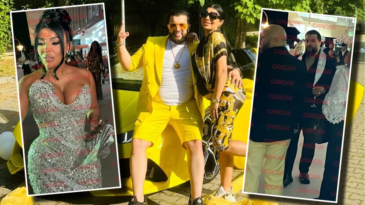 Cât a costat botezul fiicei lui Tzancă Uraganu. Marymar a strălucit, la propriu. S-a acoperit de pietre prețioase din cap până-n picioare