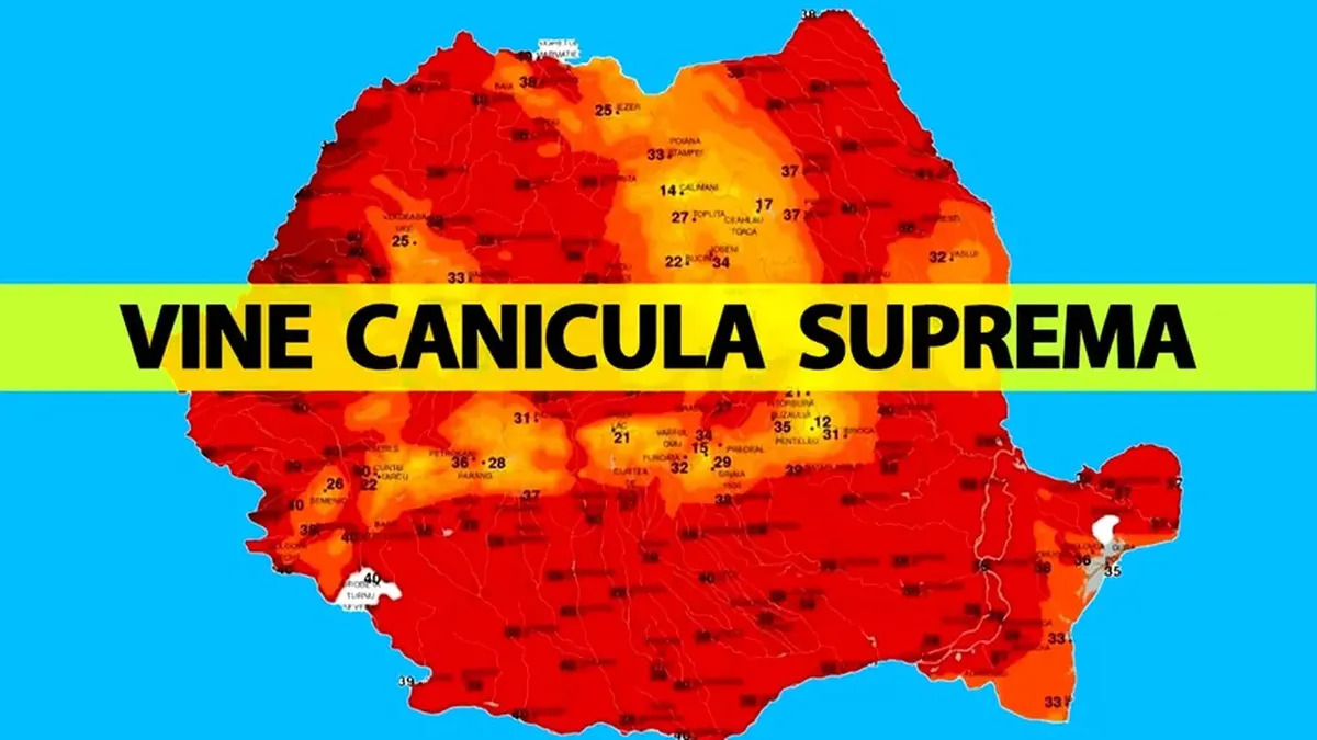 Canicula revine în România. Prognoza meteo pentru 1 iulie